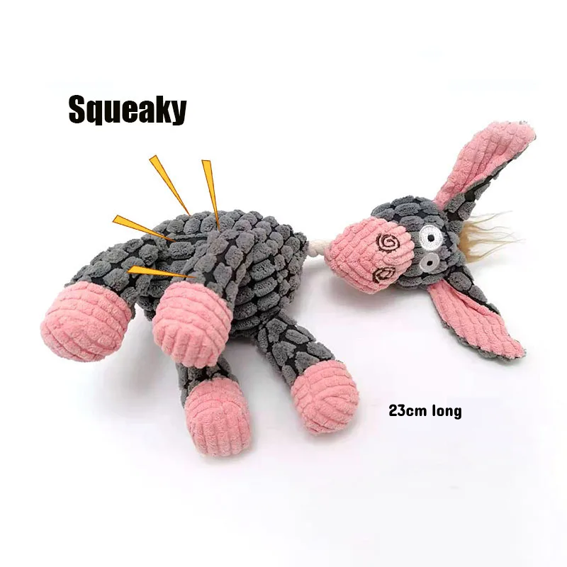 Funny Animals Squeaky Dog Toy