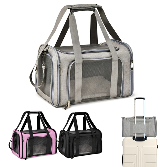 Dog Carrier Travel Bag for Small Dogs - Airline Approved Bag